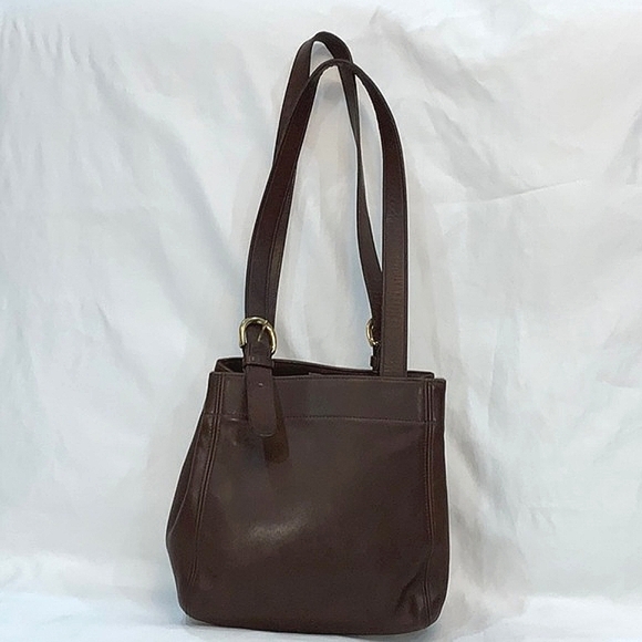 Vintage Coach Waverely Soho Brown  Leather Tote Shoulder Bag/Handbag Purse 4157 - Picture 1 of 16